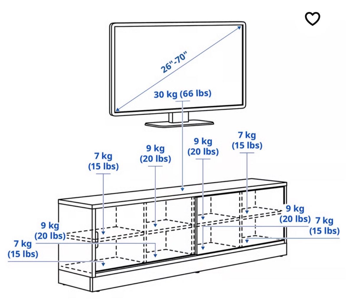 Ikea Meubles TV: IKEA TONSTAD TV-Bank – D'occasion à Binningen par nik_5yb5 5