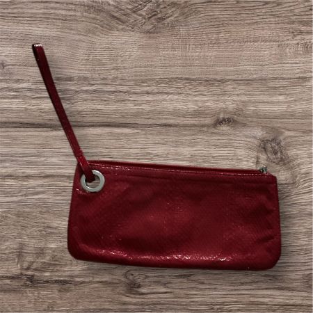 L K Bennet Rote Lederhandtasche