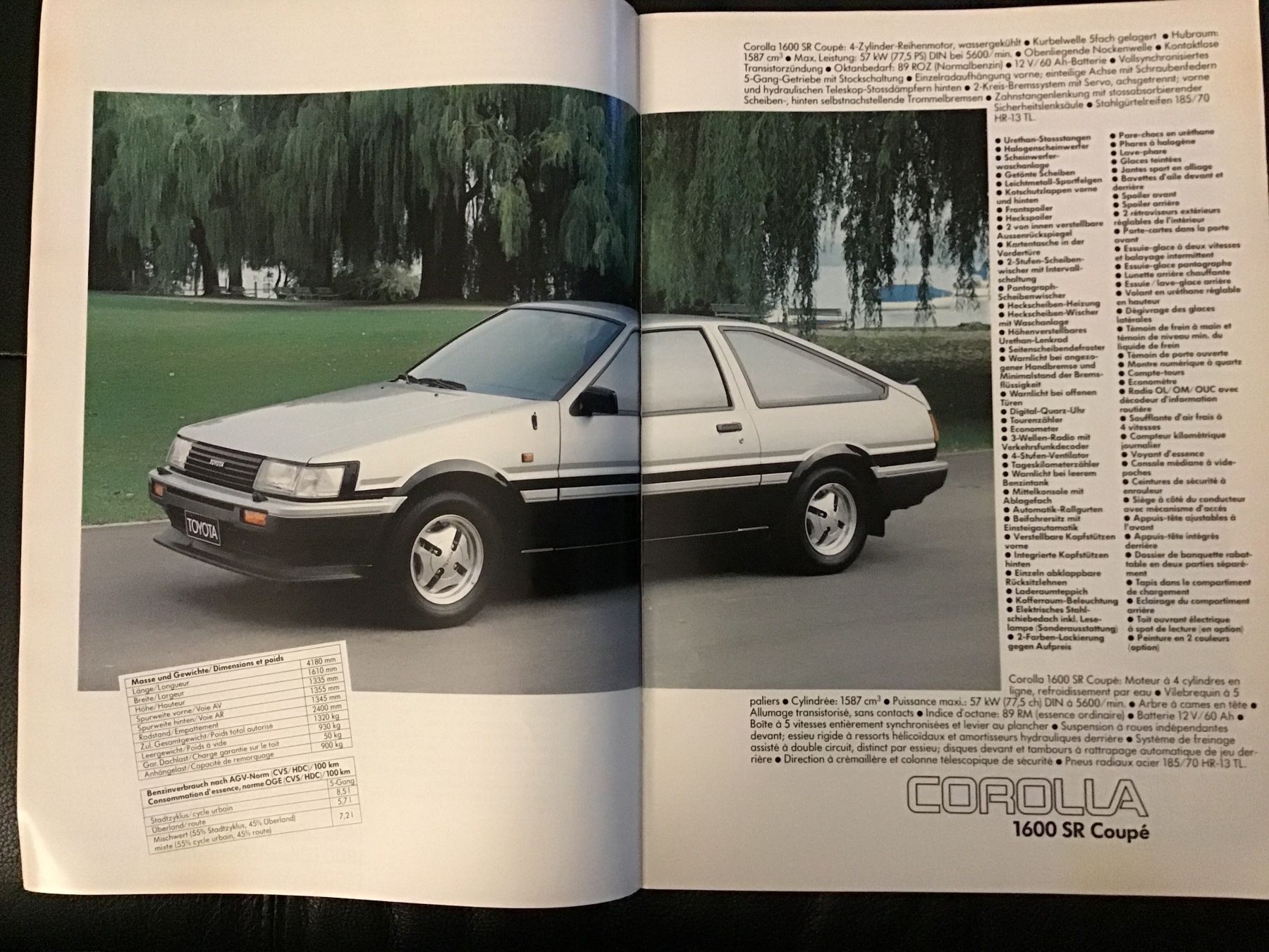 Toyota Documenti: Toyota Programm Verkaufsprospekt 1984 – Usato da Scherzingen venduto da Starseller62 3