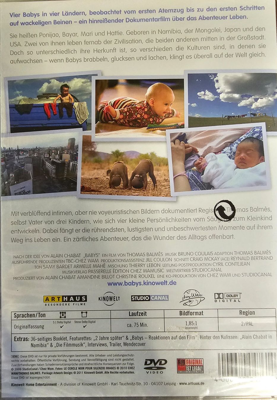 Tutti i DVDs: Babys – Nuovo e nell'imballaggio originale da Wahlen b. Laufen venduto da Cg10 1