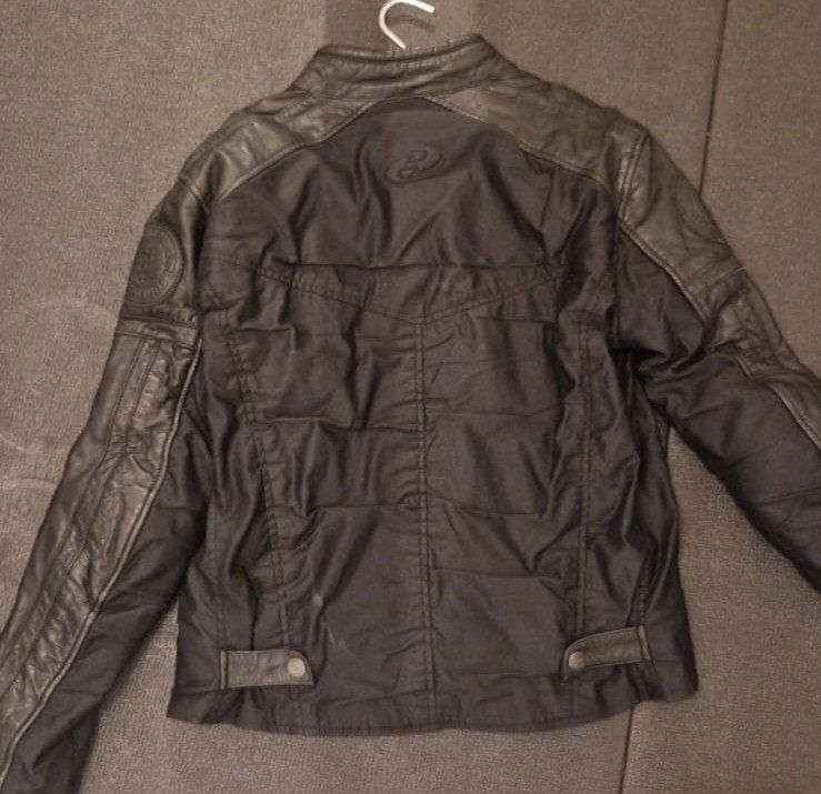 Held Giacche: Held Street Hawk Motorrad Leder / Textil Jacke – Usato da Winterthur venduto da Riepl 2