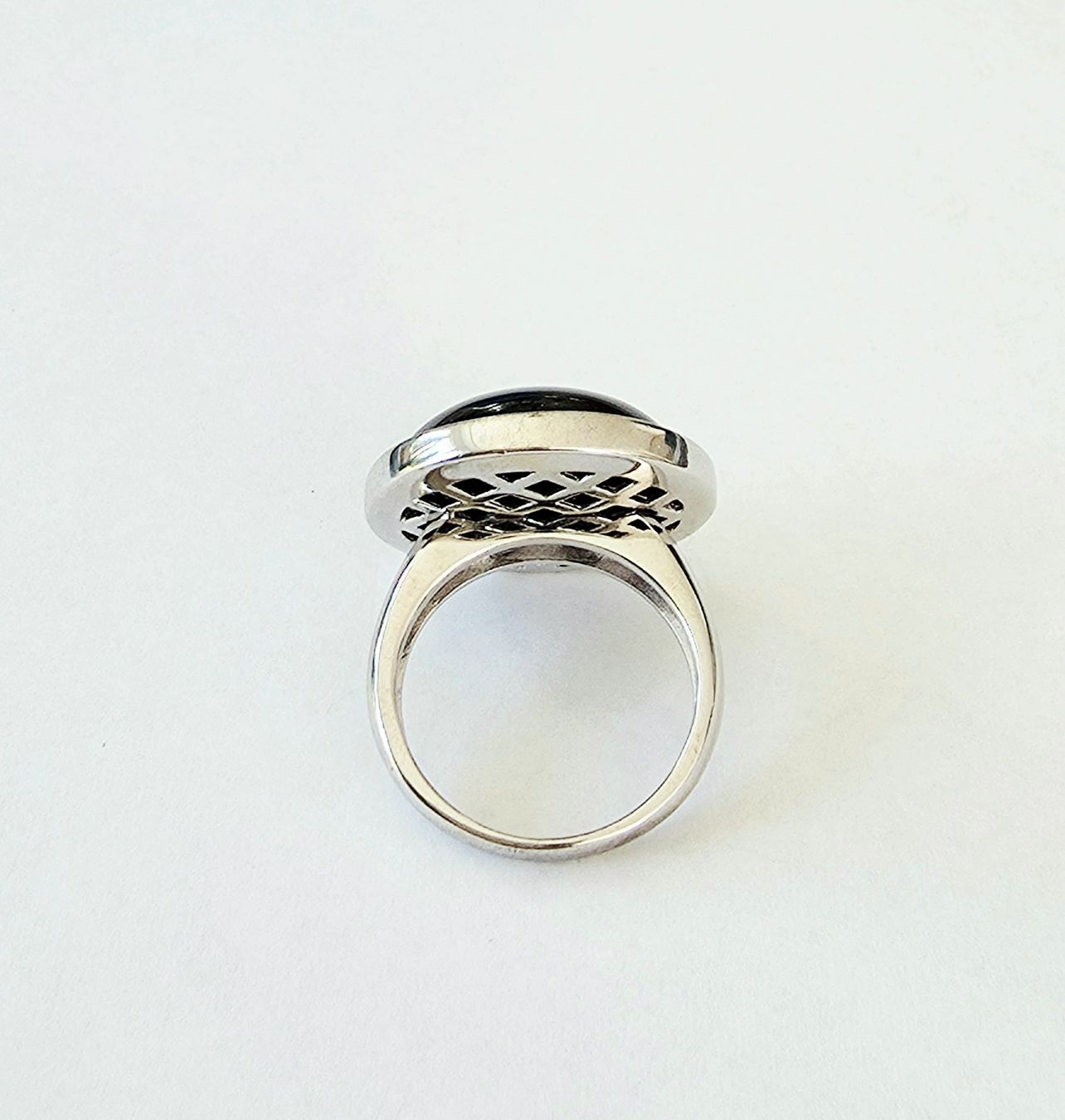 Anelli: Silber 925 Ring mit Cabochon Onyx - Neu – Nuovo e nell'imballaggio originale da Uetikon am See venduto da Coralreef 6