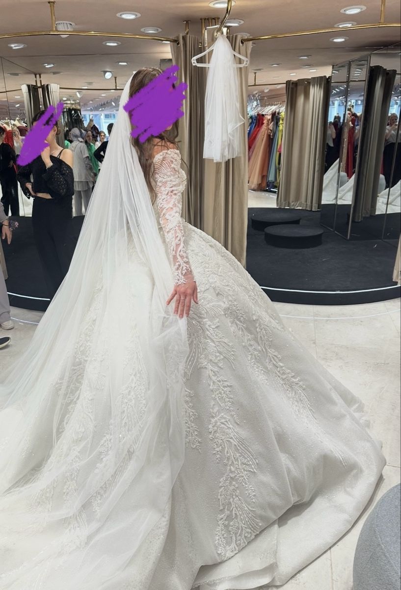 Vestiti: Wunderschönes Brautkleid mit Ärmeln, Grösse 36/38 – Usato da Oberhofen Thun'see venduto da ClaudiaKelesh 3