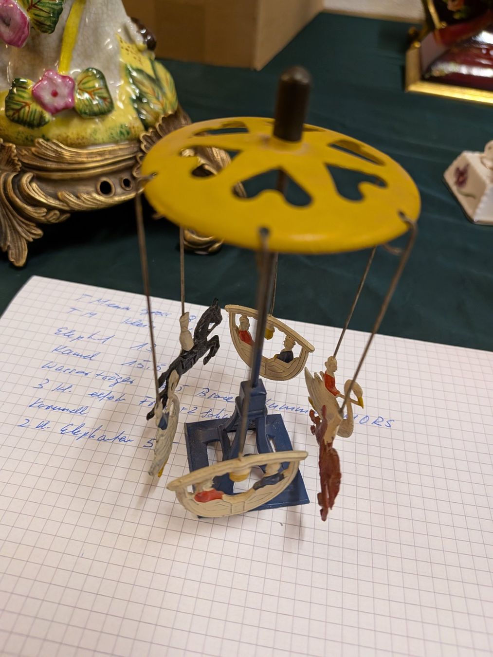 Giocattoli: Miniatur Karussell antik – Usato da Schönenwerd venduto da kybi 1