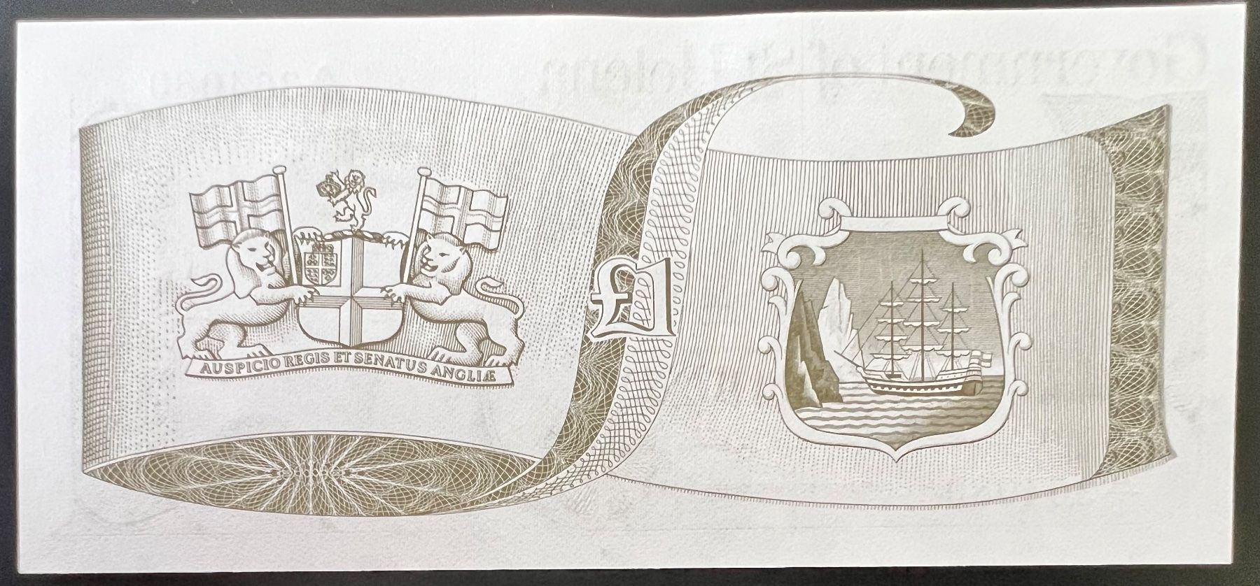 Banconote: St. Helena 1 Pound (1982) - non circ./unz – Nuovo (secondo la descrizione) da Tramelan venduto da MHK79 1