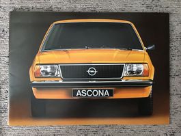 Opel Ascona B Verkaufsprospekt 16 Seiten September 1975
