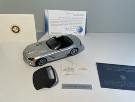 Franklin Mint limited Edition 2003 Dodge Viper silver 1:24