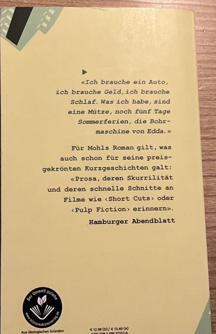 Libri: Nils Mohl: Es war einmal Indianerland - Roman – Usato da Bülach venduto da noe_zsg8 1