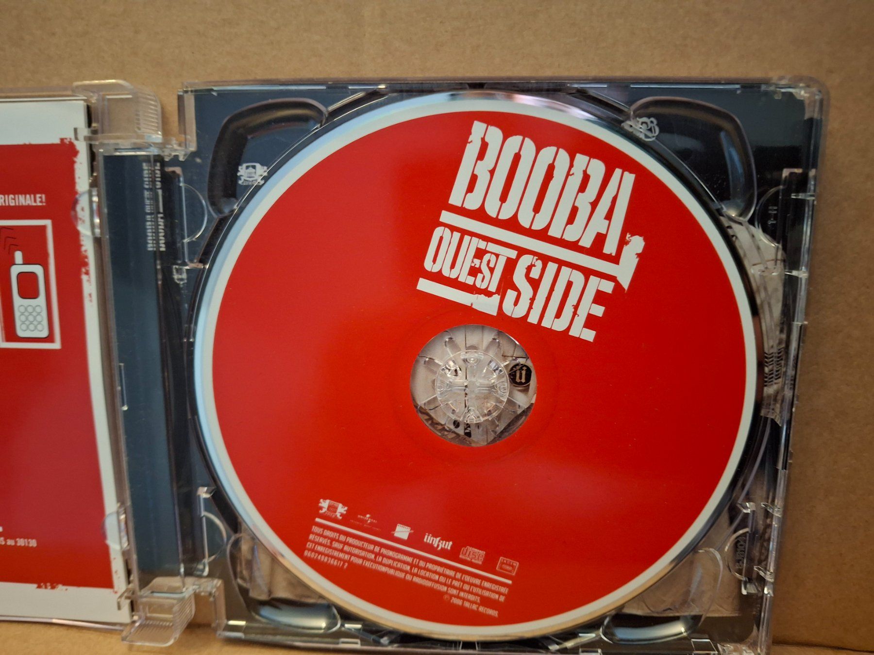 CD: Booba – Ouest Side – Usato da St.Gallen venduto da CD_jalamusic 2