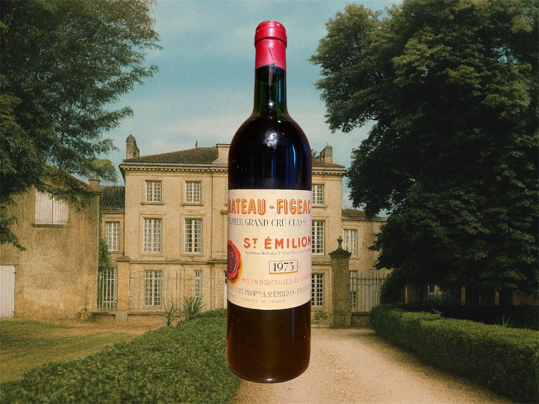 Vino: Château Figeac 1973 ! Saint Emilion – Nuovo e nell'imballaggio originale da Muttenz venduto da exclusive_wines
