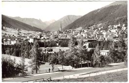 Blick auf DAVOS mit Tinzenhorn ca. 1960 (GR)