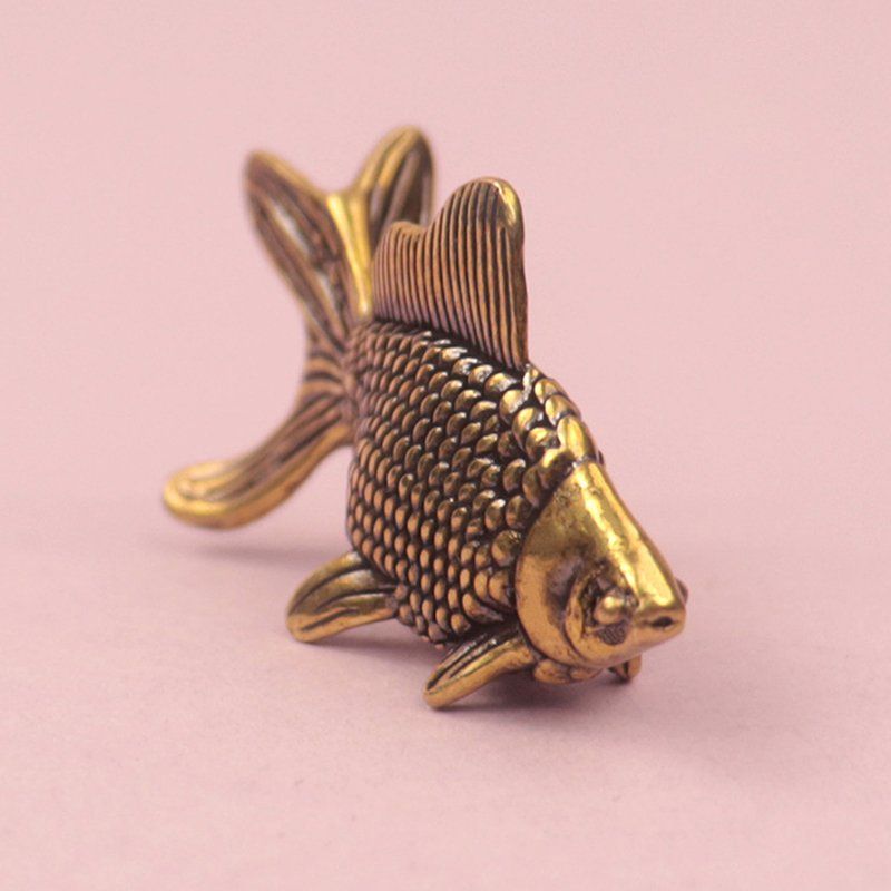 Statuette: Fisch aus Messing – Nuovo (secondo la descrizione) da Uerkheim venduto da Kaufoption 3