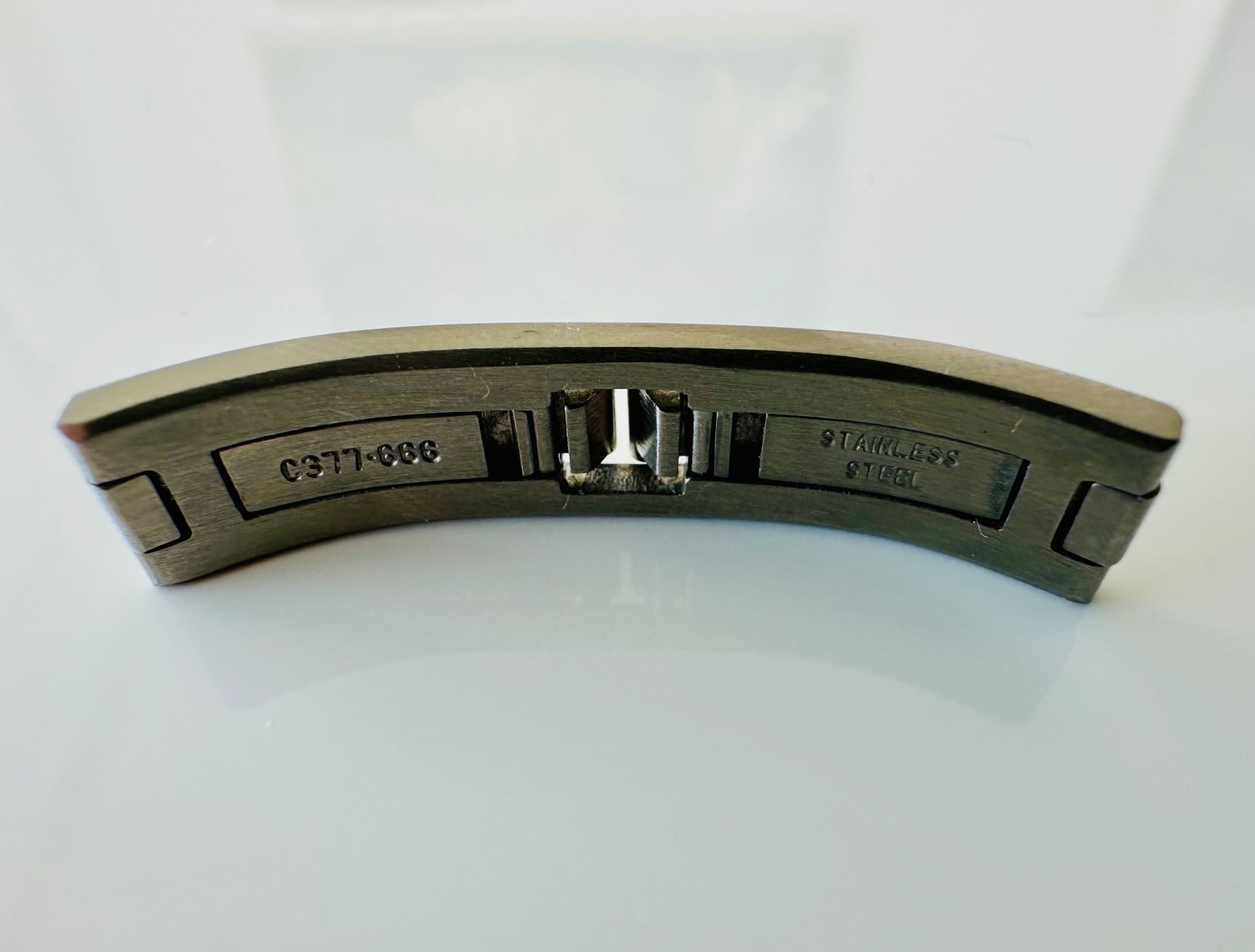 Swiss Orologi: FERMOIR C377.666 Acier inoxydable - NEUF – Nuovo (secondo la descrizione) da Conthey venduto da advisia 2