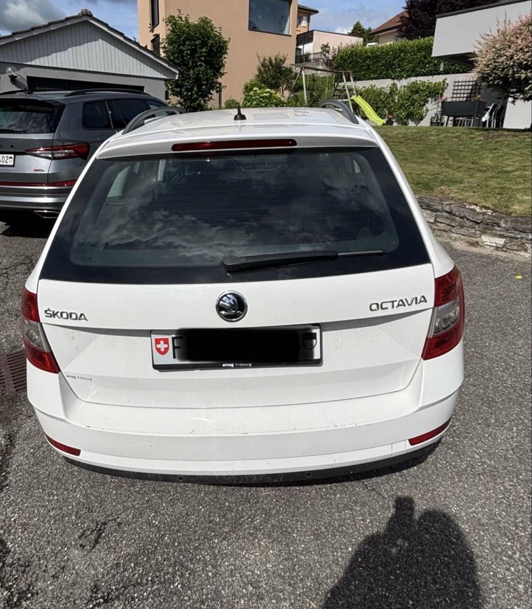 Skoda Automobili: Skoda Octavia Break, blanche, occasion, 2019 – Usato da Prez-vers-Noréaz venduto da dyl_vg9x 2