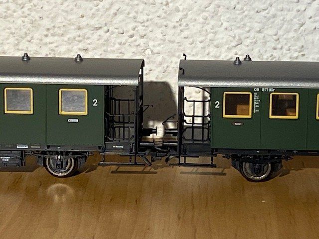 Märklin Trains électriques: Märklin 4301-4303 - 2X Abteilwagen + 1x Postwagen Bayern – Neuf avec emballage d'origine à Adelboden par diana_ch 2