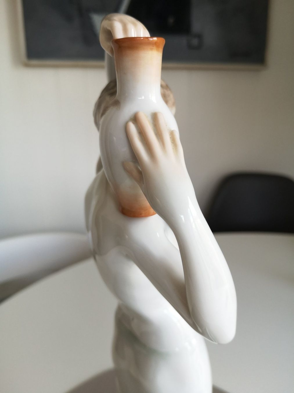 Herend Figuren: GROSSE HEREND UNGARN AKTFIGUR DAME PORZELLAN – Gebraucht aus Sissach von Megane21 5