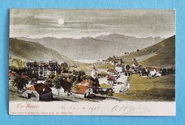 Les Avants - Gare MOB - Mondschein - 1908