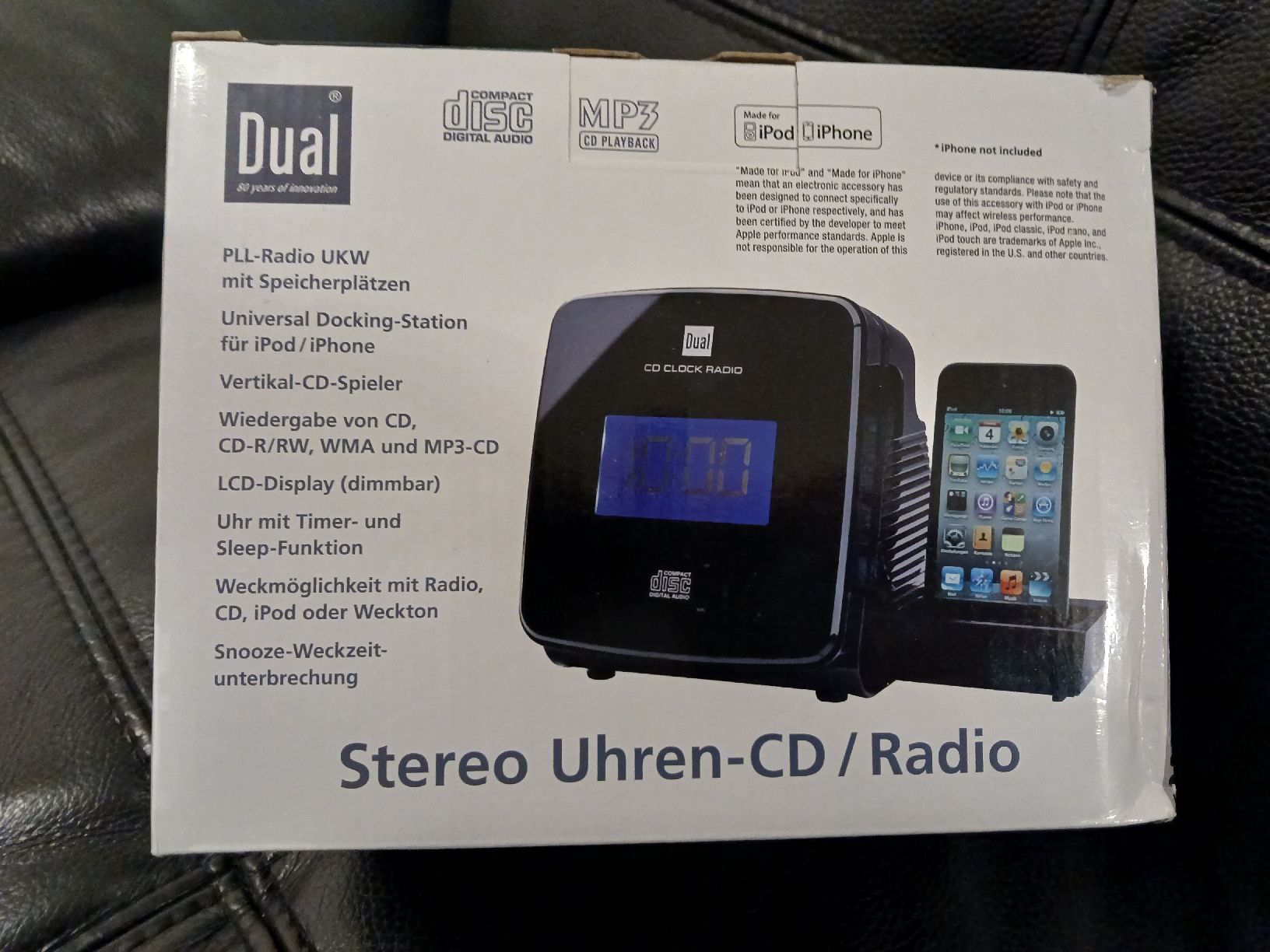 Dual Radio: Dual CD Radio Wecker mit iPod Dock -  Neu! – Nuovo e nell'imballaggio originale da Spreitenbach venduto da rab2000 1
