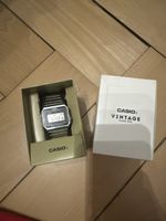 Casio Vintage A168WA-1 Digital Uhr, ORIGINALVERPACKT