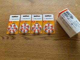 Neuroth Hörgeräte Batterien 13