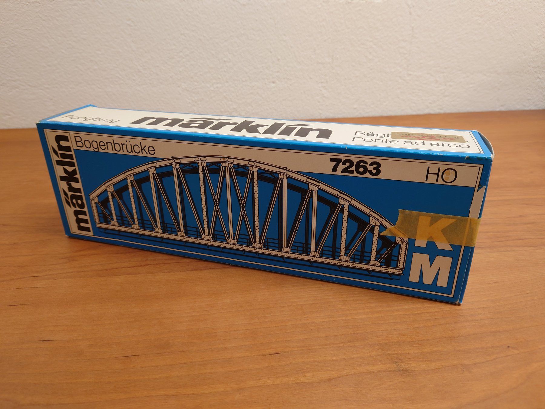 Märklin Modellini di ferrovie: Märklin Bogenbrücke H0 7263 – Usato da Luzern venduto da MR1973 2