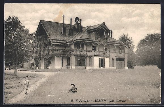 Cartoline postali: AK Arzier, La Violette – Usato da Berlin venduto da bartko-reher