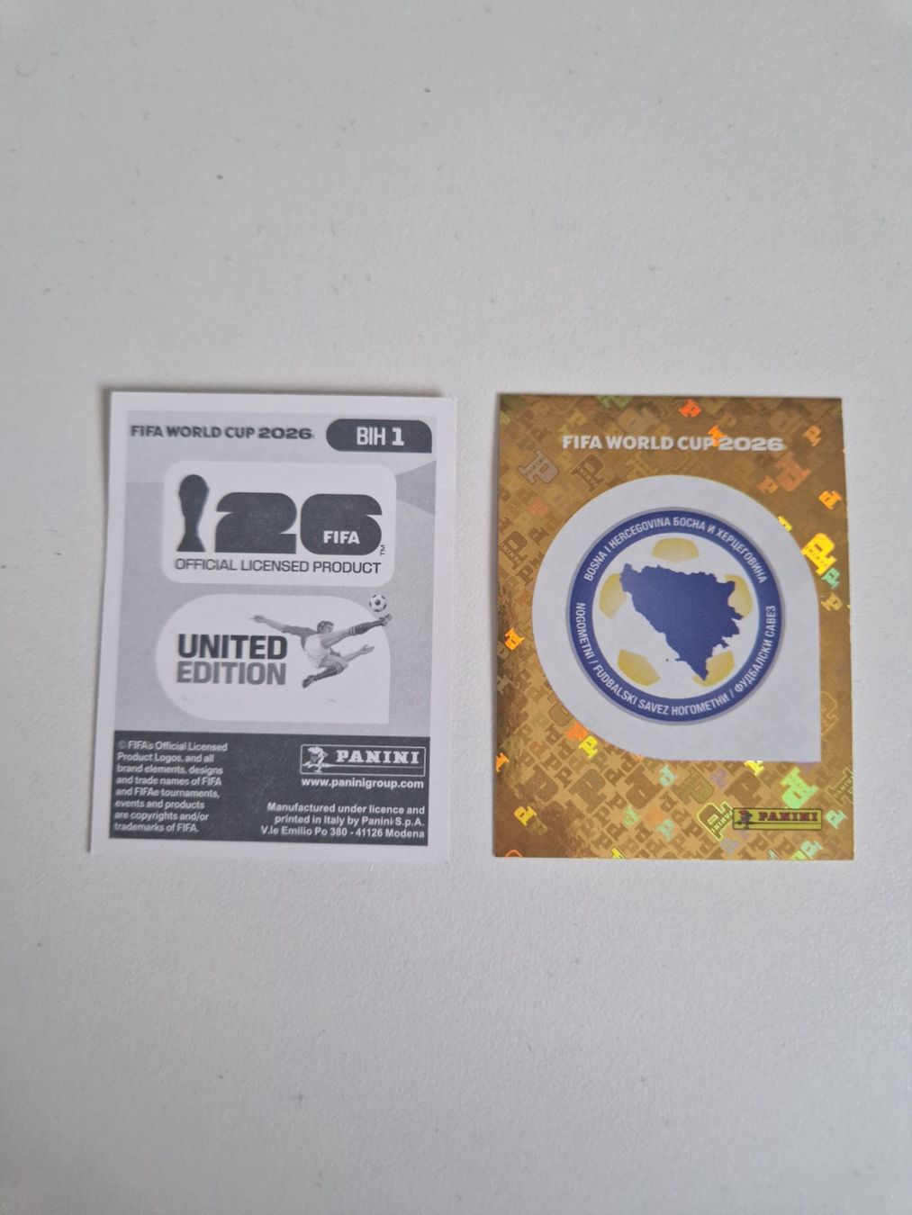 Panini Sammelbilder & Trading cards: Panini Sticker BIH1 – Neu (gemäss Beschreibung) aus Stüsslingen von white_angel86