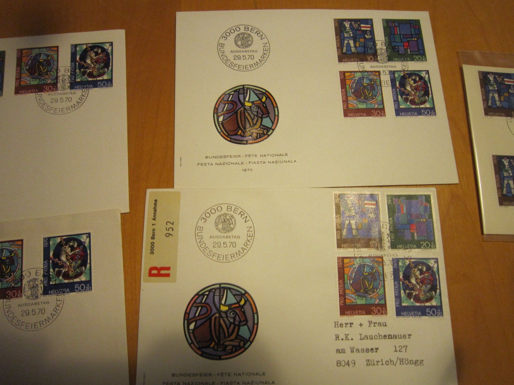 Tutti i francobolli: PP 1970 FDC Serien und Marken – Usato da Gordola venduto da Polentaefung 4