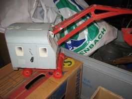 Kibri Blechspielzeug Bagger Kranen