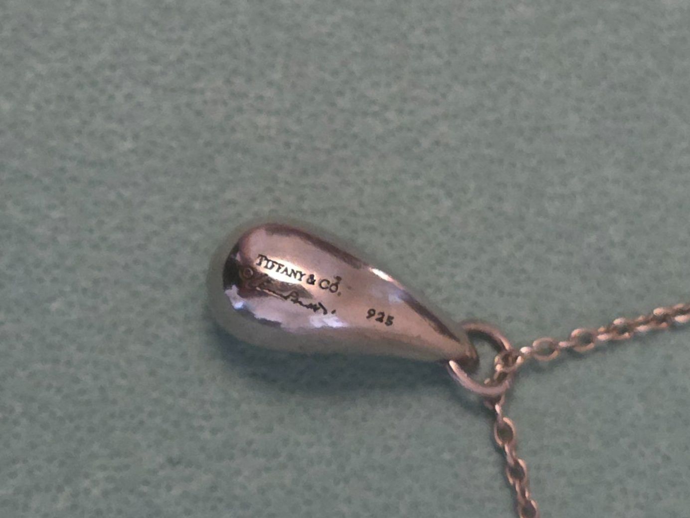 Tiffany & Co. Catenine: Tiffany & Co.  925 Silber Teardrop – Usato da Binningen venduto da Herzliebe 3