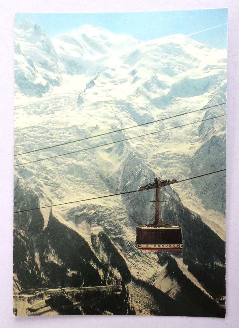 Cartoline postali: Chamonix - Mont-Blanc, Téléphérique du Brévent – Usato da Fétigny venduto da Billy2miny