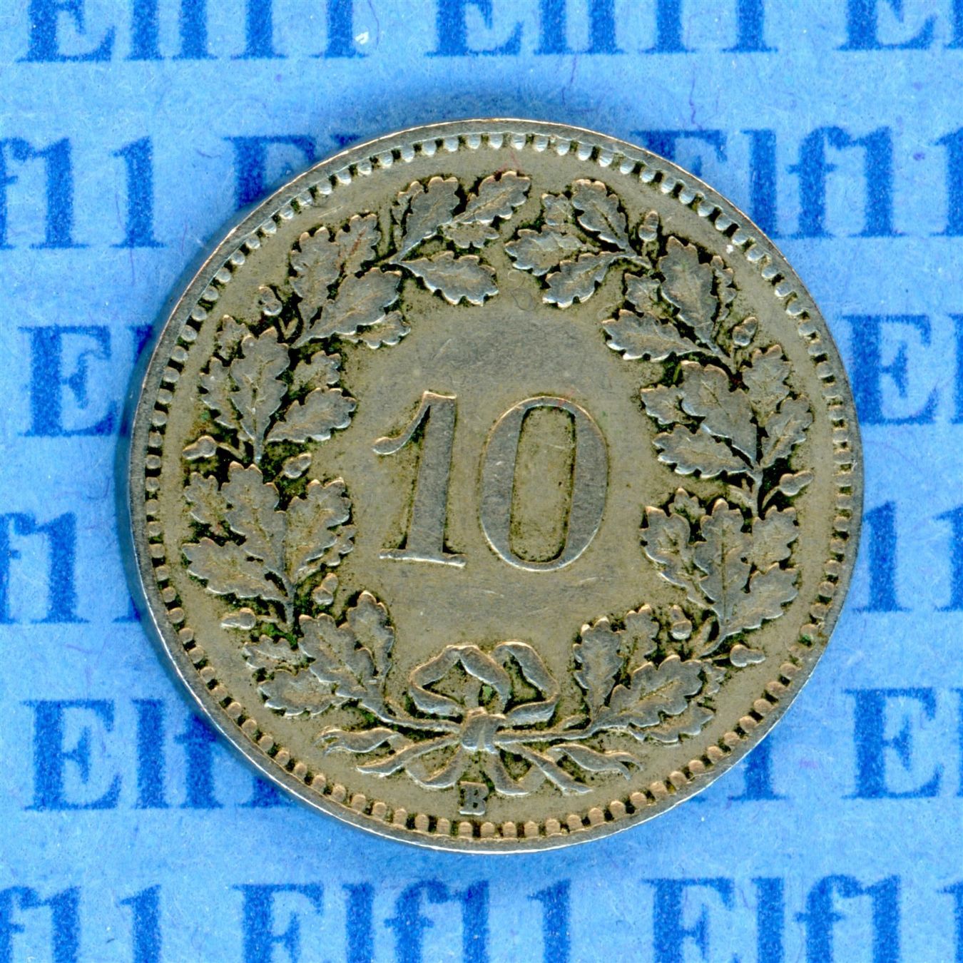 Tutti le monete: CHF___0.10 1922 ss 10 Rappen – Usato da Widnau venduto da Elf11 1