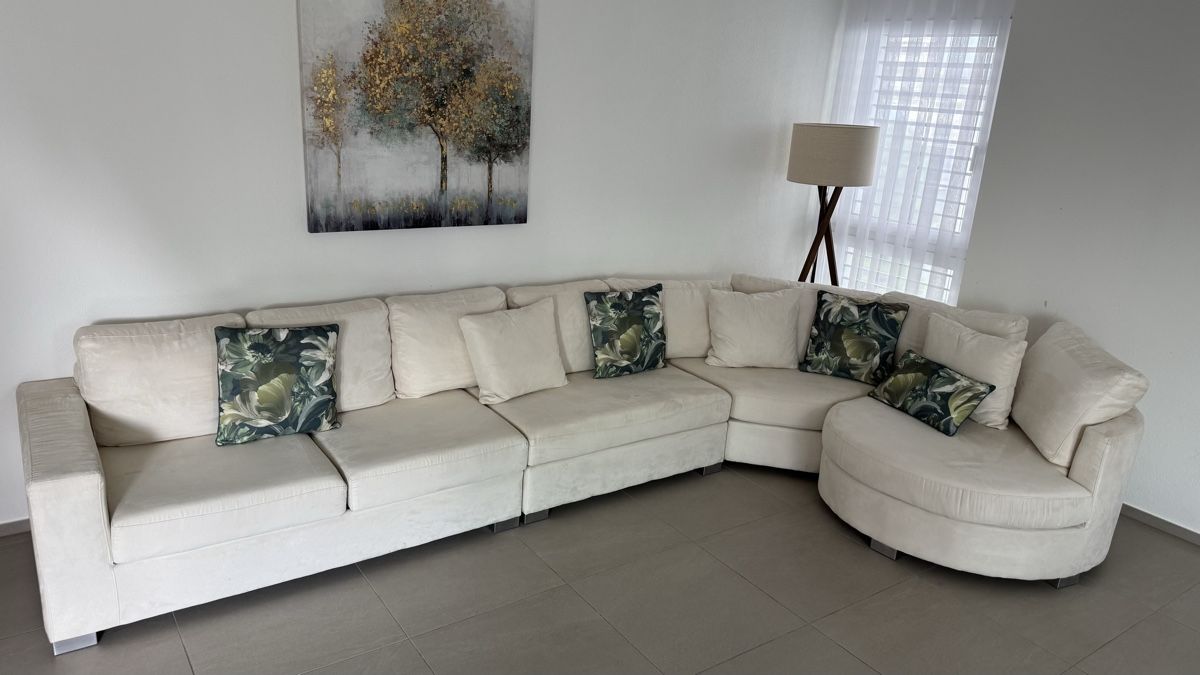 Sofas: Sofa Beige 6-7 Personen 3.80m – Neu (gemäss Beschreibung) aus Hinwil von norisenya
