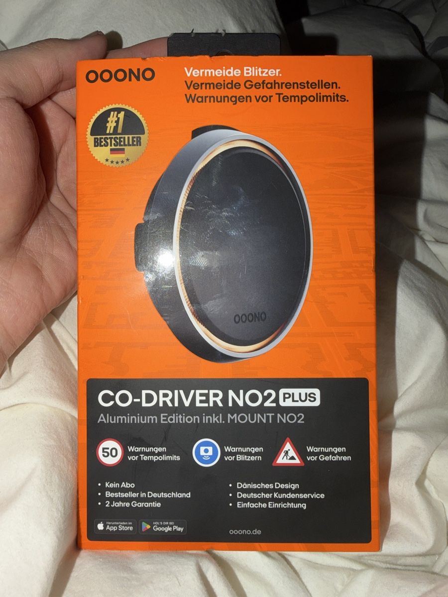 OOONO Co-Driver NO2 Plus - Nie mehr geblitzt werden! (Neu und ...
