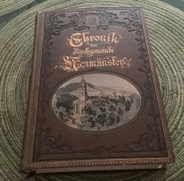 ANTIKES BUCH „CHRONIK DER KIRCHGEMEINDE NEUMÜNSTER“ 1889