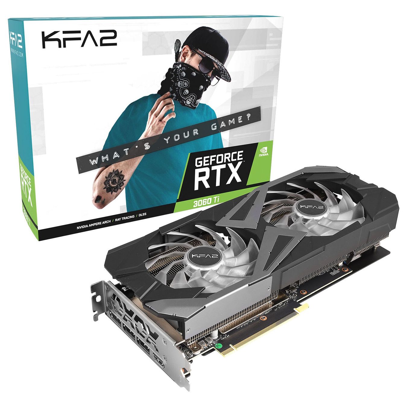 Nvidia Grafikkarten: KFA2 GeForce RTX 3060 Ti 8GB – Gebraucht aus Münsingen von Shoppinghunter91