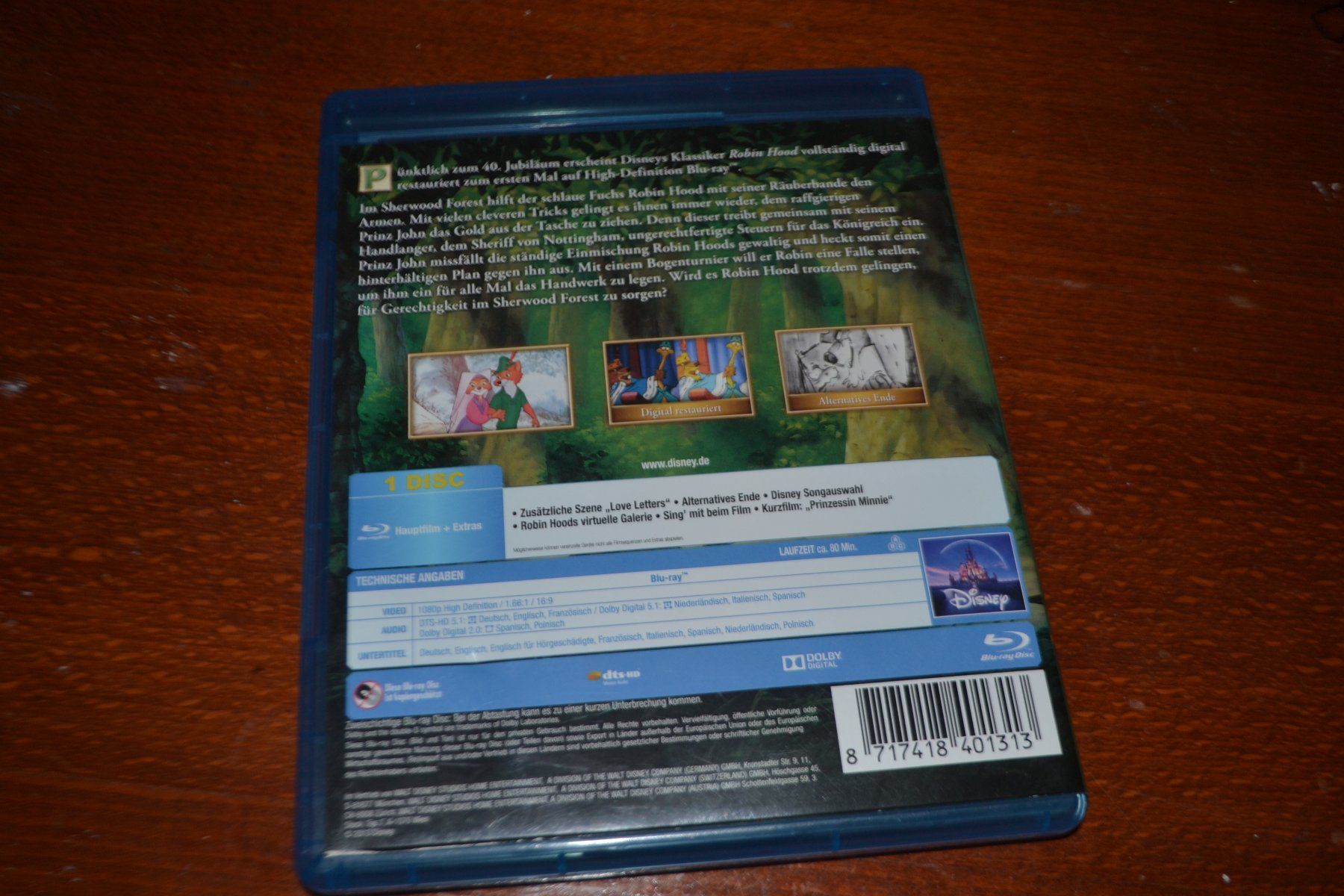 Tous les DVDs: Robin Hood Jubiläumsedition – D'occasion à Laupen ZH par chefdom 1