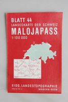 LK der Schweiz, 1 : 100'000, Blatt 44 Malojapass, 1965