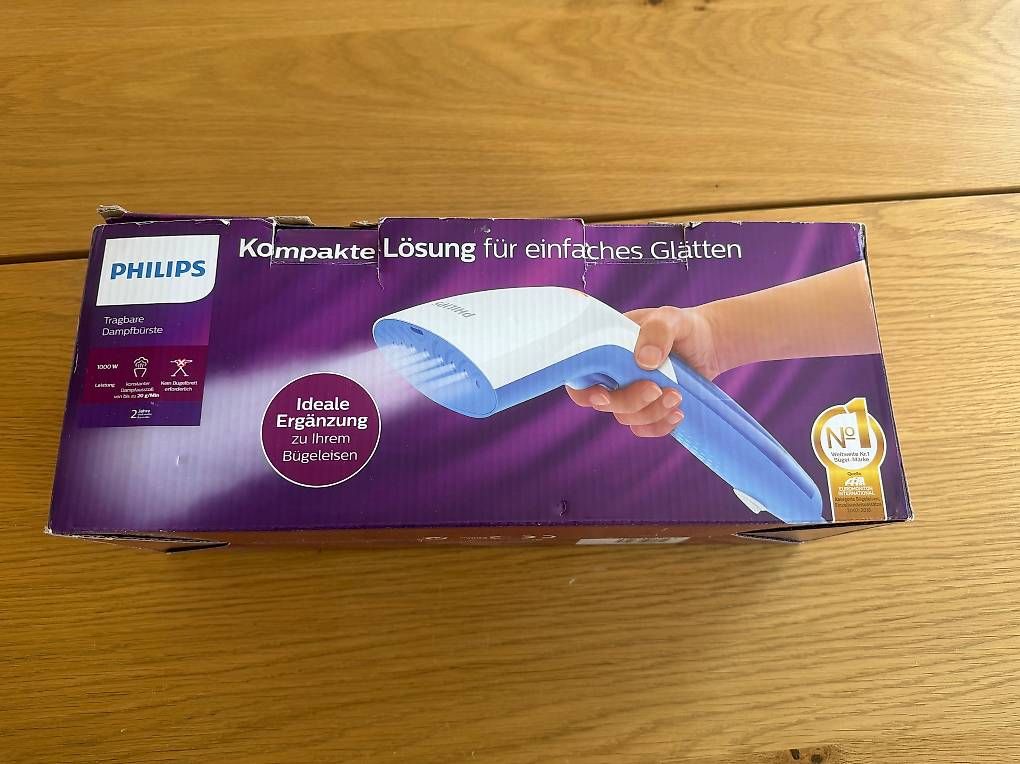 Ferri da stiro: Philips tragbare Dampfbürste, Brosse vapeur portable – Usato da Mont-sur-Lausanne venduto da jojoaja