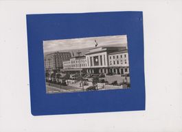 Carte postale Genève, Gare et Hôtel Cornavin,  Oldtimer