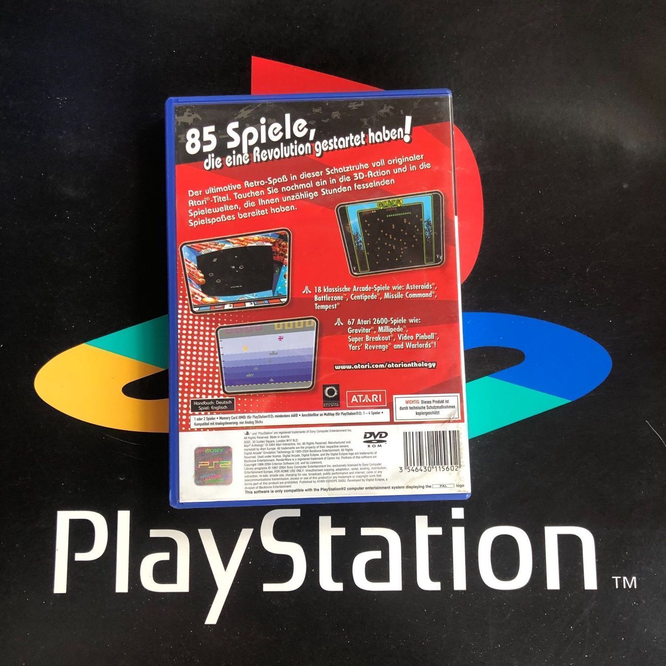 Sony Giochi: Atari Anthology für PS2 – Usato da Kestenholz venduto da Mad18 1