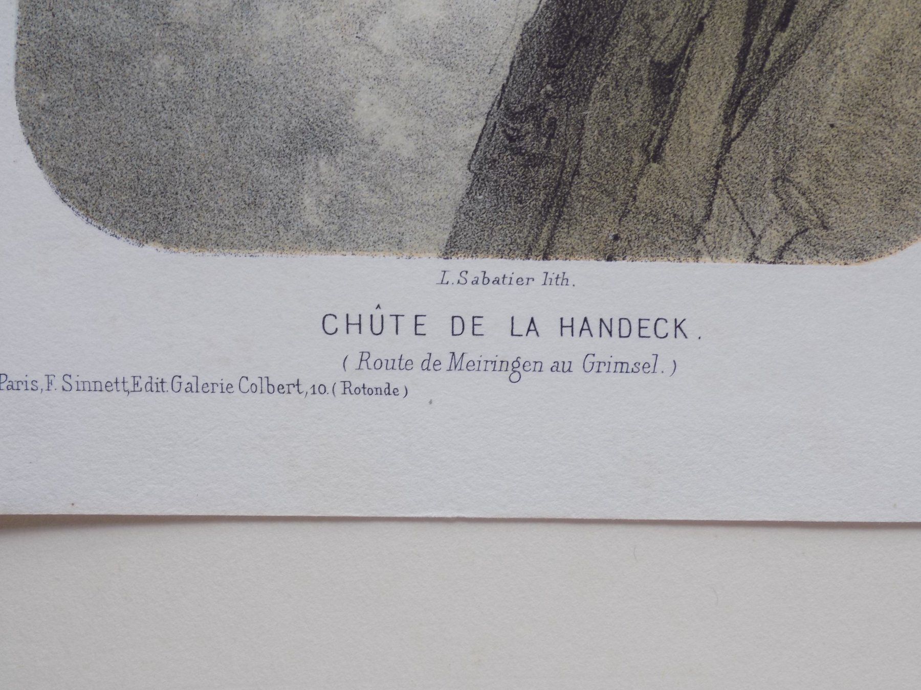 Incisioni: Handeckfall – Usato da Risch venduto da Rischli15 2