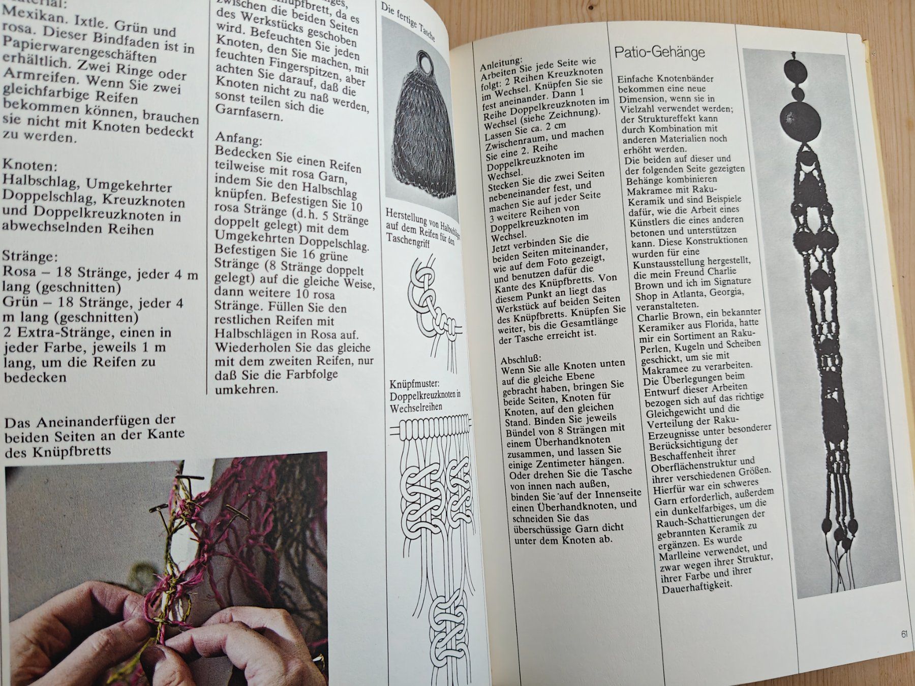 Libri: Makramee - Eine vollständige Einführung in die Knottechnik – Usato da Muttenz venduto da Negnuja 4