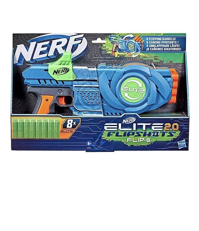 Nerf Giocattoli: Hasbro Nerf Elite 2.0 Flipshots Flip-8 Blaster, – Usato da Basel venduto da LuigiBasel 2