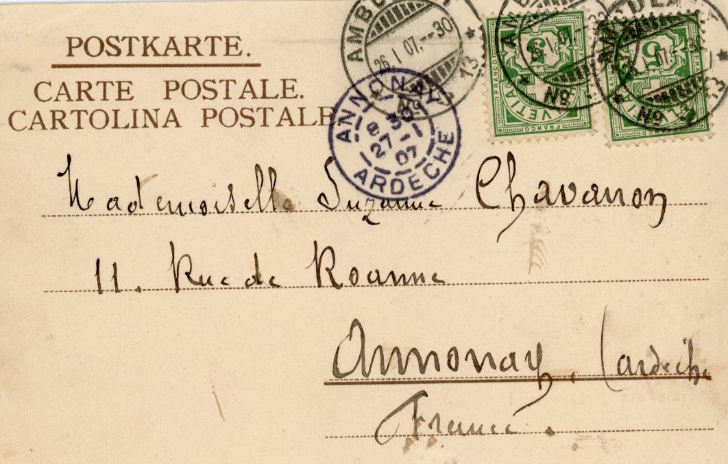 Cartes postales: Schönenwerd    SO  -   Gruss aus SCHÖNENWERD     um 1907 – D'occasion à Brig par Valcards54 1