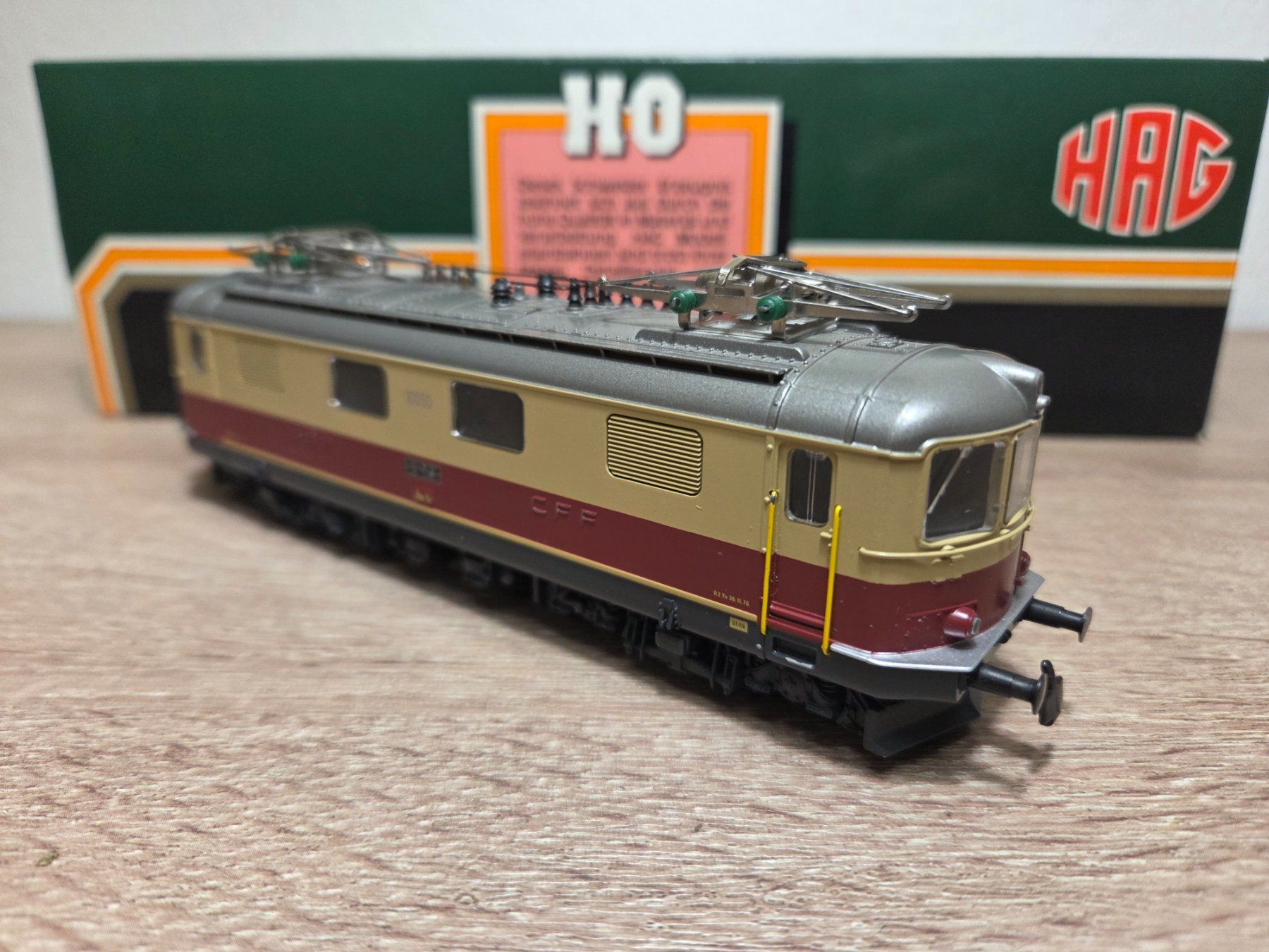 Hag Modellini di ferrovie: Hag 274 E-Lok Re Re 4/4' SBB Digital H0 – Usato da St-Aubin-Sauges venduto da Lo_Go 3