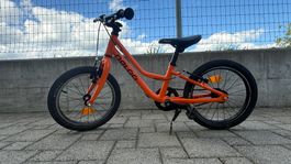 NALOO Chameleon 16" Kindervelo – superleicht, orange