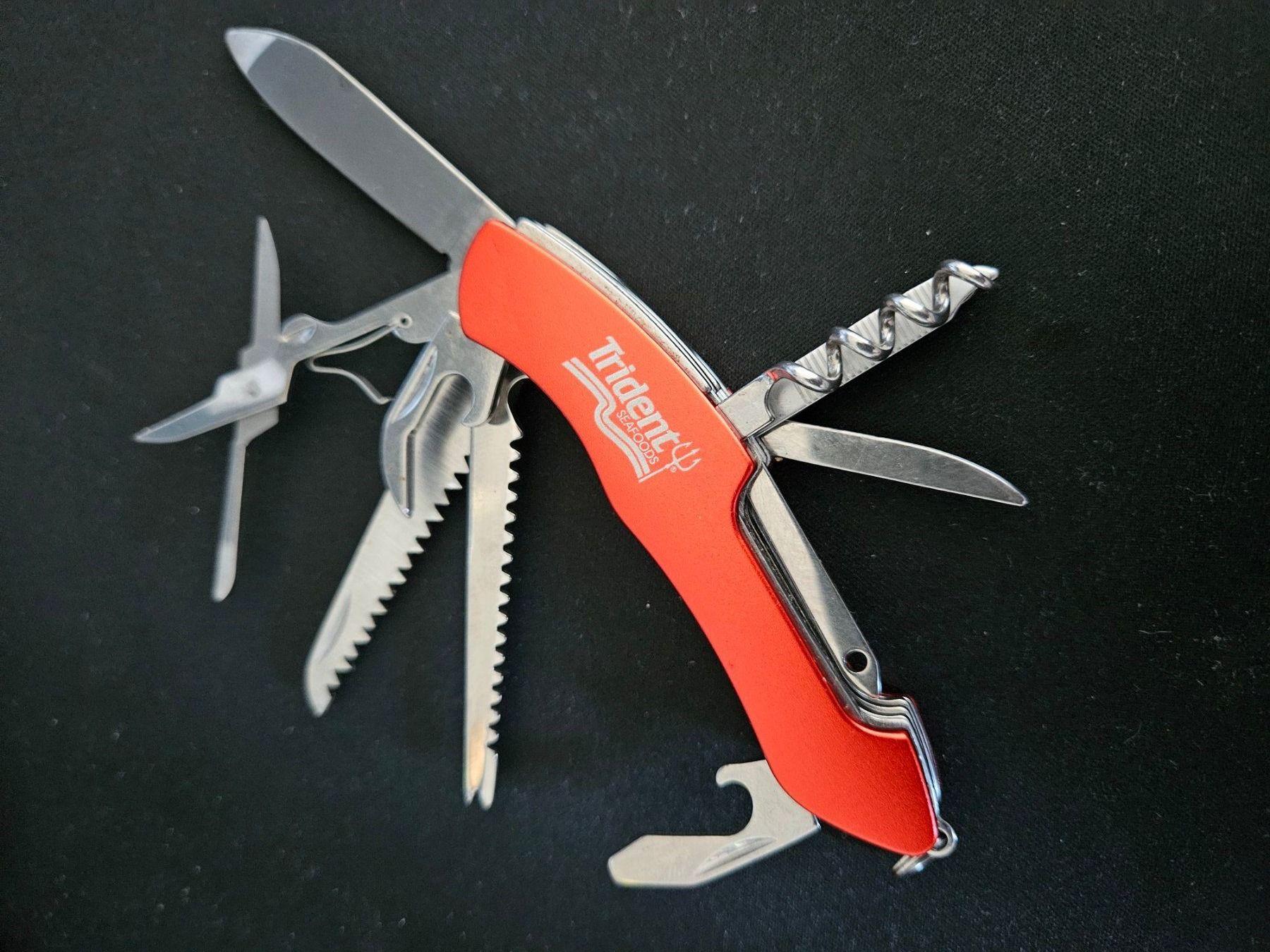 Coltelli tascabile: Taschenmesser Fisherman orange – Usato da Bern venduto da Respirit