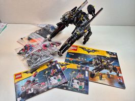 Lego Batman 70921 und 70908, ohne Figuren, fast komplett