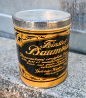 alte Blechdose FEINSTER BAUMWACHS Küpfer Herzogenbuchsee